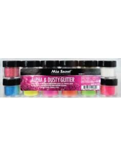 Colección Alpha glitter & Dusty glitter