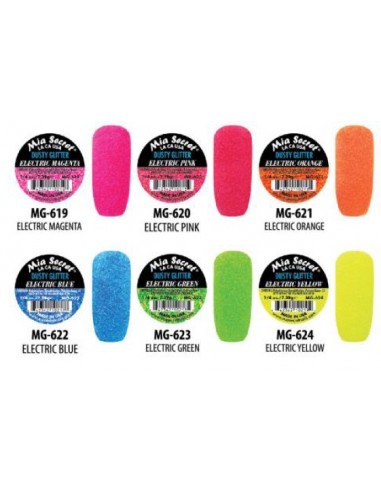 Colección Alpha glitter & Dusty glitter